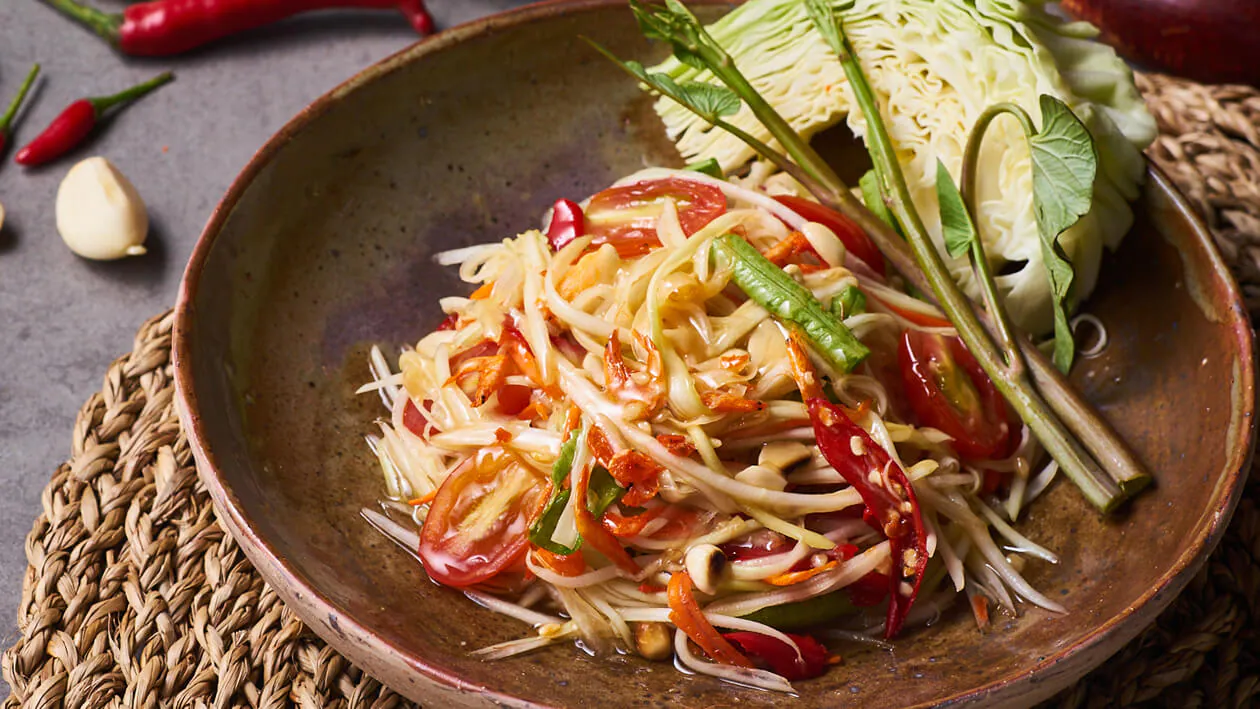 ส้มตำ